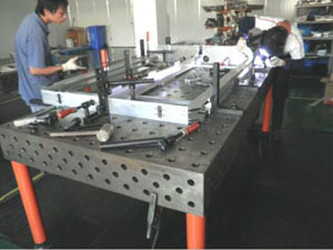 三维柔性焊接工作台