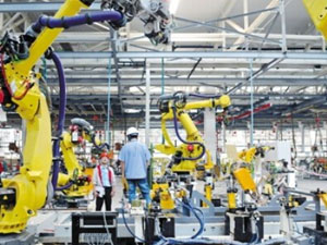 机器人自动焊接生产线